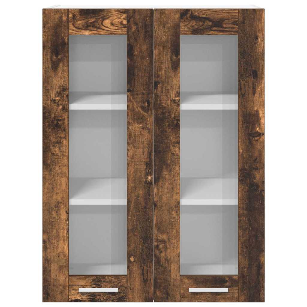 Hanging Cabinet Riga Smoked Oak 60 x 31 x 80 cm Engineered Wood